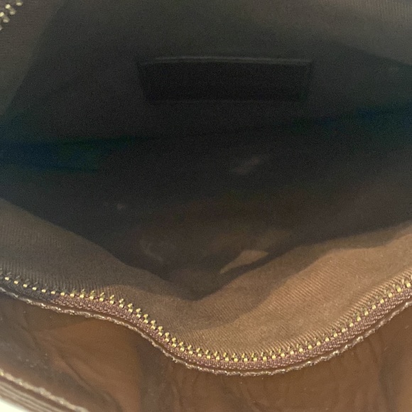 Club Monaco Brown patent leather clutch - Picture 3 of 6